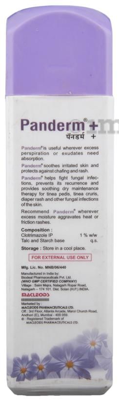 Panderm + Dusting Powder