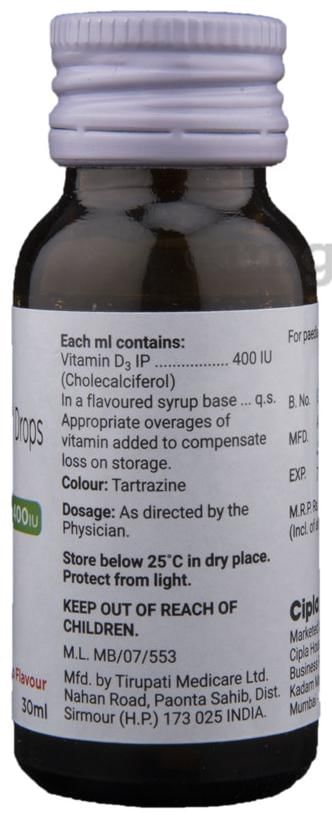 D-Sol 400IU Drop Mango