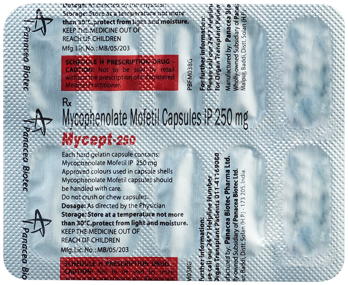 Mycept 250 Capsule