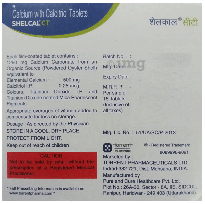 Shelcal CT Tablet