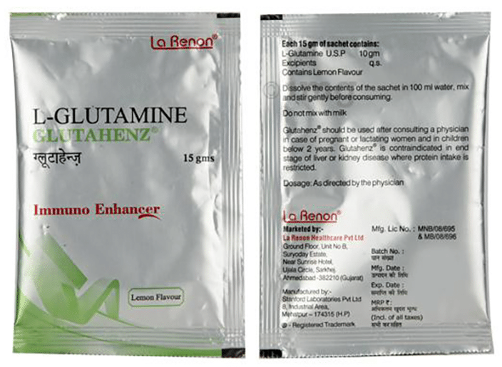 Glutahenz Sachet Lemon