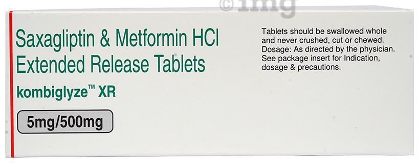 Kombiglyze  XR 5mg/500mg Tablet