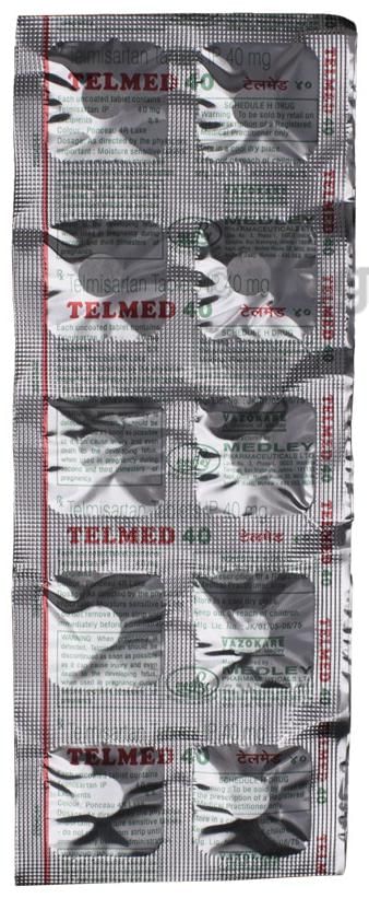 Telmed 40 Tablet
