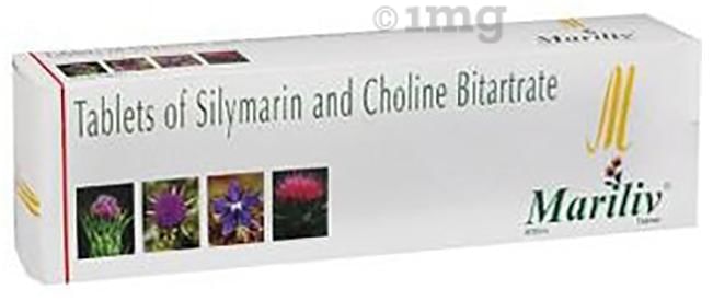 Mariliv Tablet with Silymarin and Choline Bitartrate