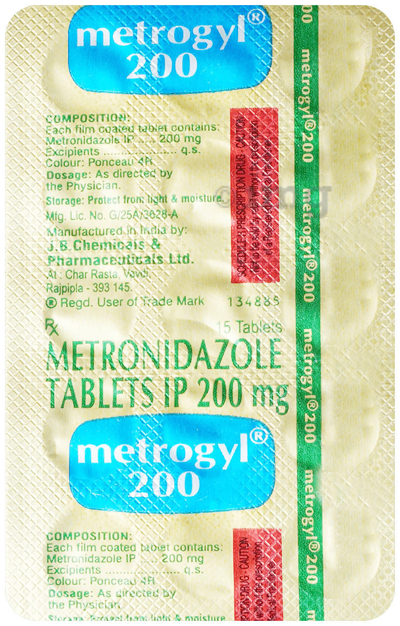 Metrogyl 200 Tablet