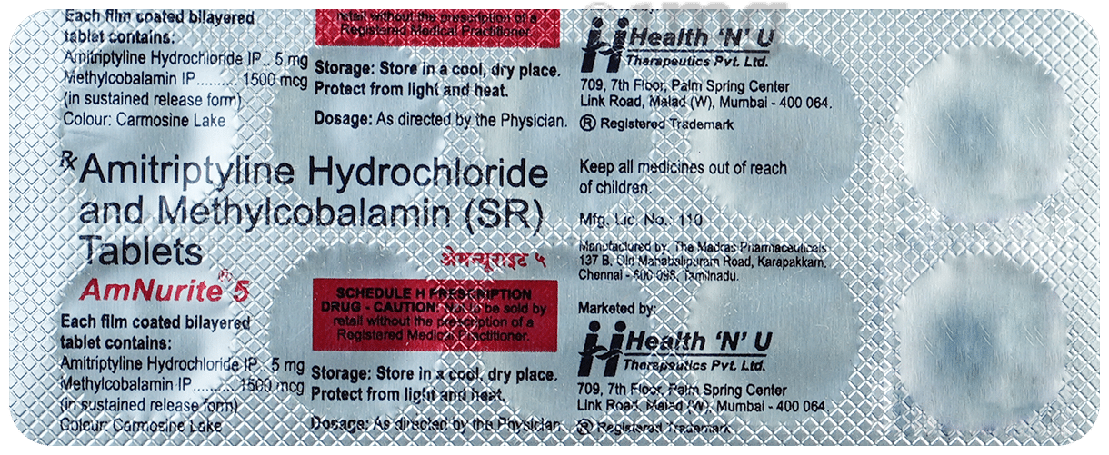 Amnurite  5 mg/1500 mcg Tablet