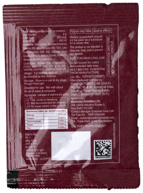 Ovagrace Granules Sugar Free