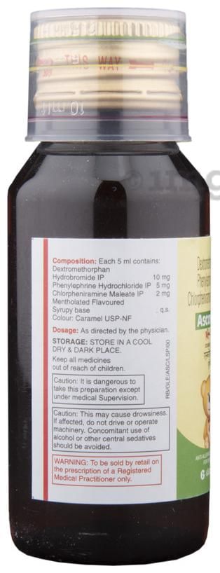 Ascoril D Junior Cough Syrup