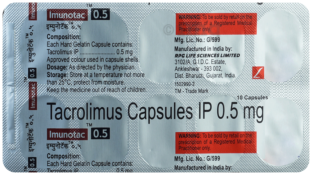 Imunotac 0.5 Capsule