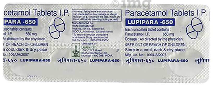 Lupipara 650mg Tablet