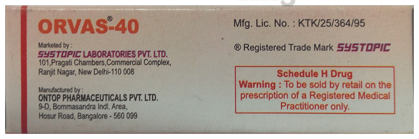 Orvas 40 Tablet