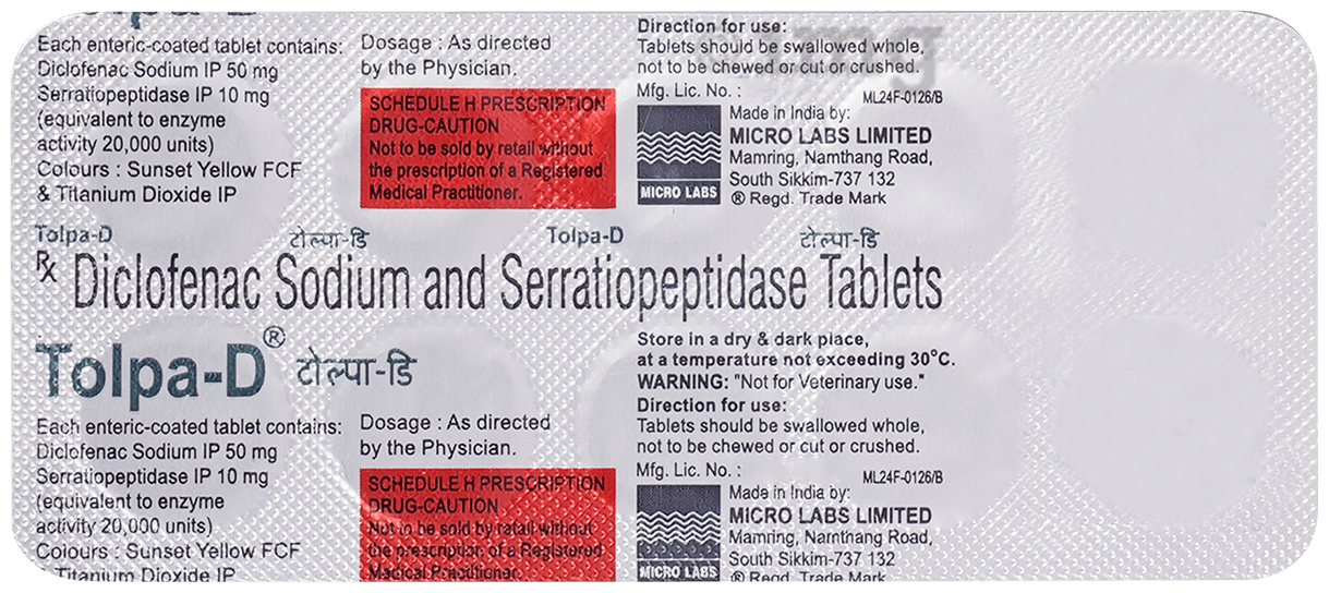 Tolpa D Tablet