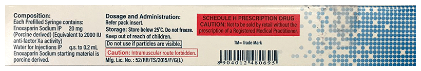 Lonopin 20mg Injection