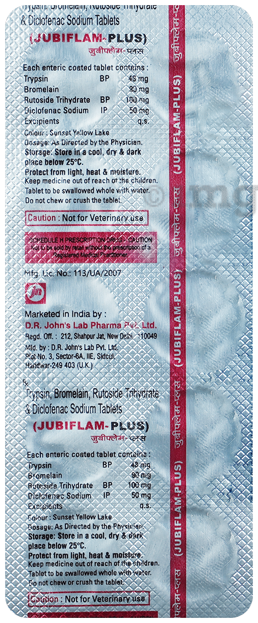 Jubiflam Plus Tablet