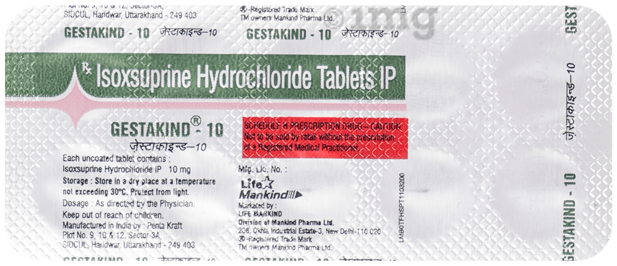 Gestakind 10mg Tablet