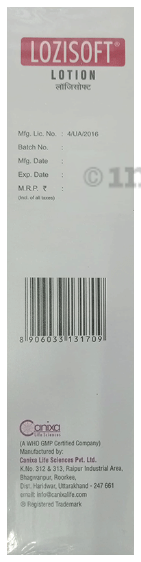 Lozisoft Lotion with White Soft Paraffin &amp; Light Liquid Paraffin