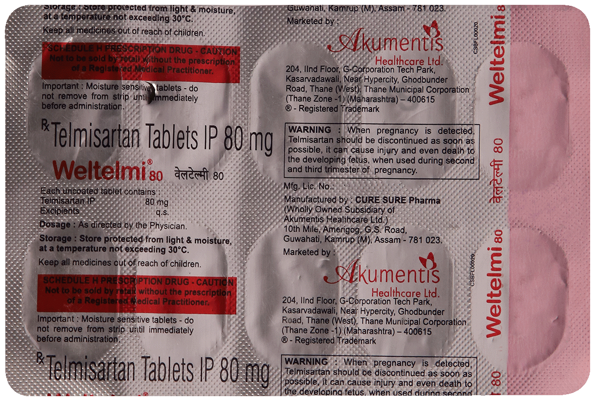 Weltelmi 80mg Tablet