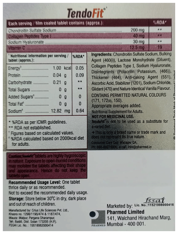 Tendofit Tablet