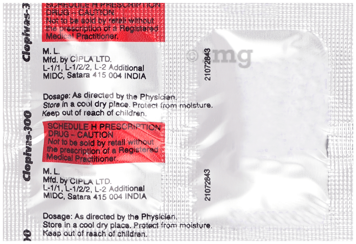 Clopivas 300mg Tablet