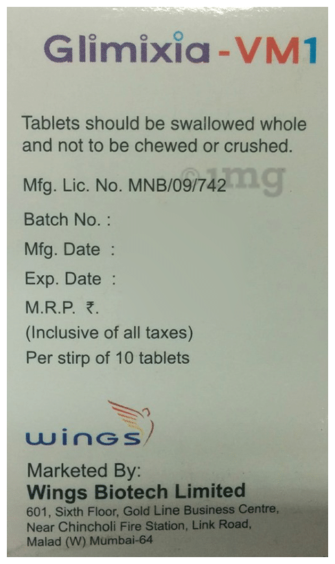 Glimixia-VM1 Tablet ER