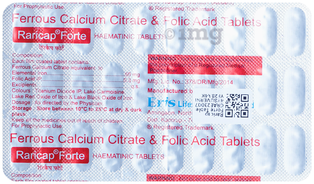 Raricap Forte Tablet