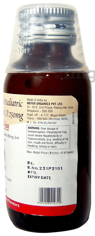 Babygesic 250mg/5ml Syrup