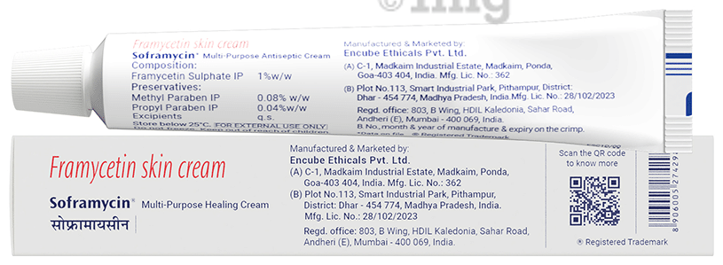 Soframycin 1% Skin Cream