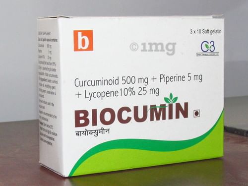 Biocumin Soft Gelatin Capsule