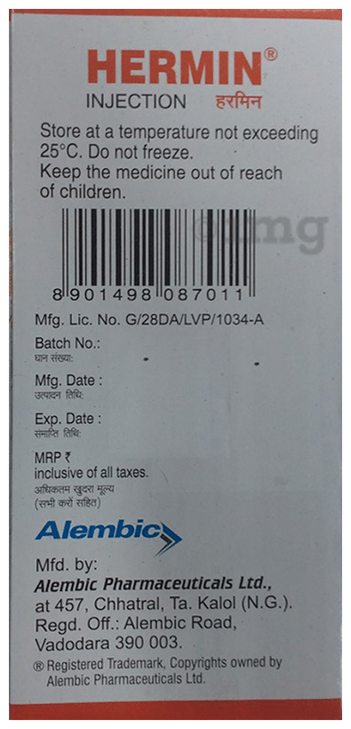 Hermin Injection