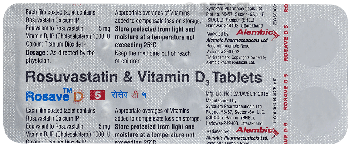 Rosave D 5 Tablet