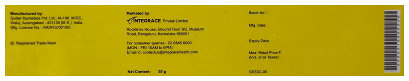 Sensur Ayurvedic Rub Ointment for Fast Pain Relief