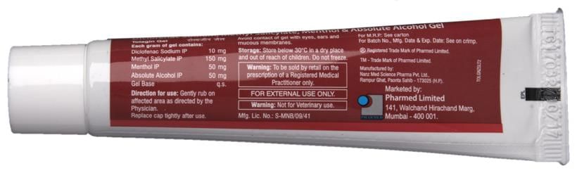 Tolagin Gel | Nano Emulsion Technology for Faster Pain Relief