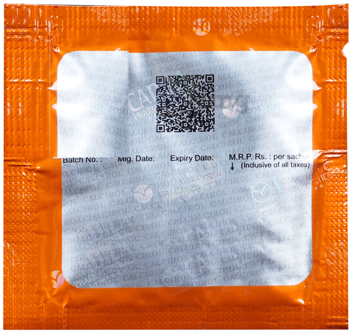 Calcirol 60K IU Cholecalciferol Sachet | For Bone Health