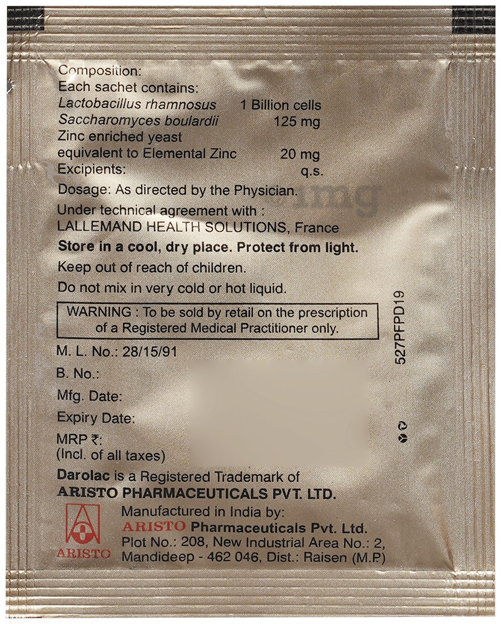 Darolac-Z Sachet 2gm