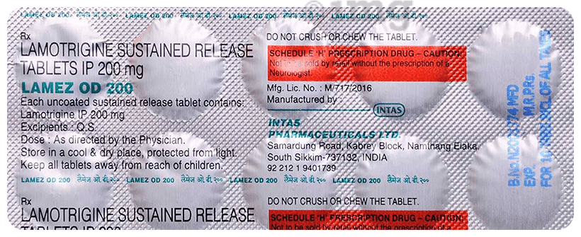 Lamez OD 200 Tablet SR