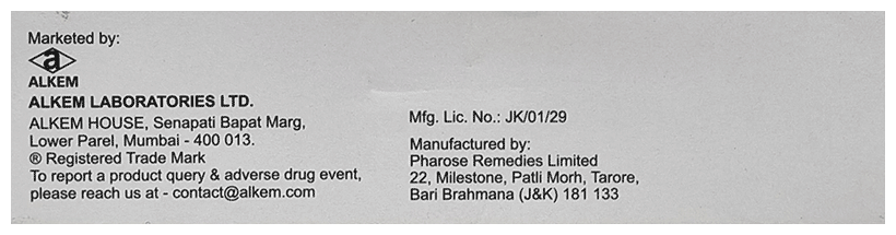 Oxring OD 600 Tablet SR