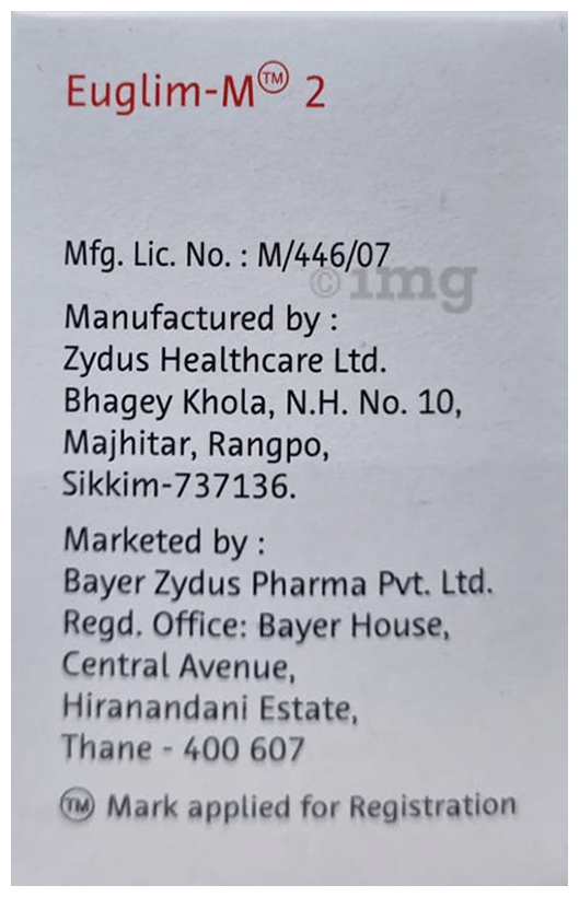 Euglim-M 2 Tablet PR