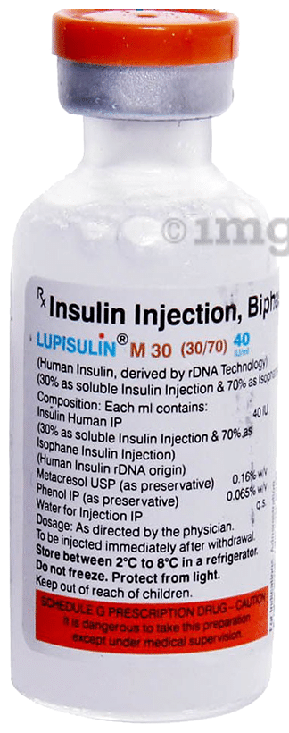 Lupisulin M 30 Solution for Injection 40IU/ml