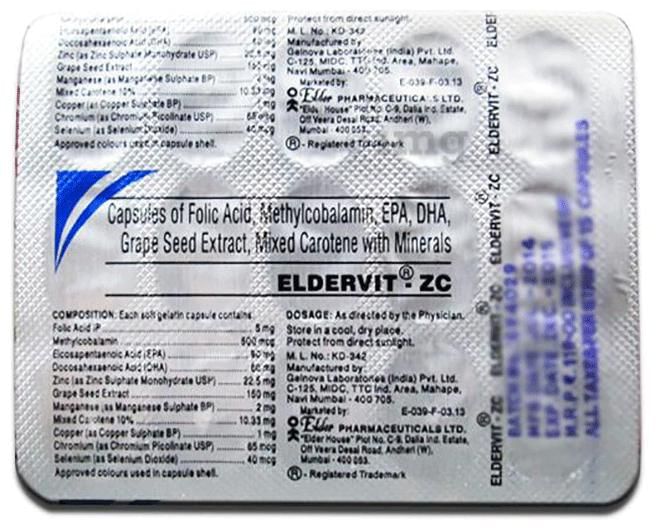 Eldervit ZC Capsule