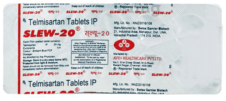 Slew 20mg Tablet