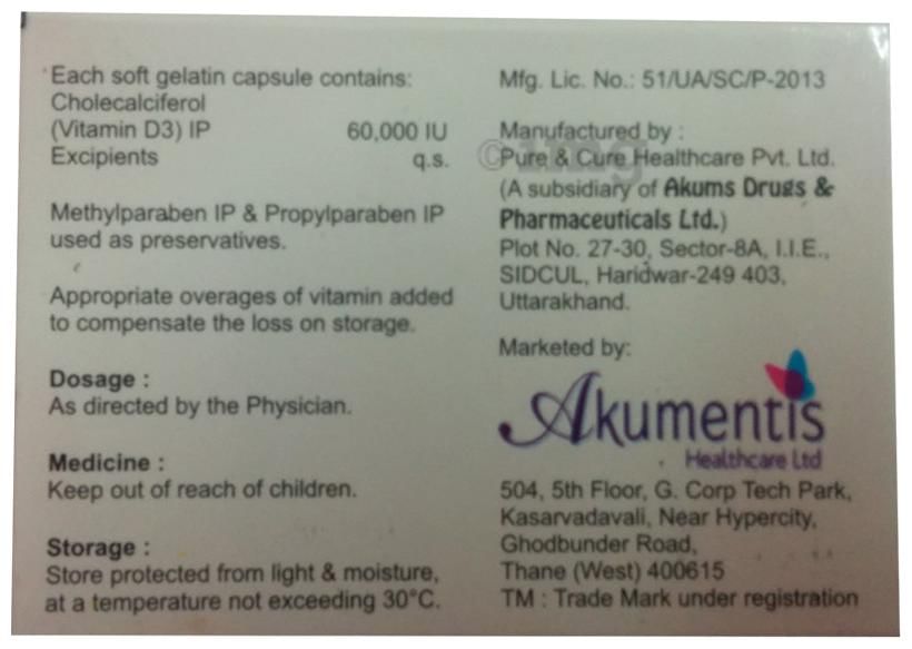 Kingrise-D3 60K Capsule