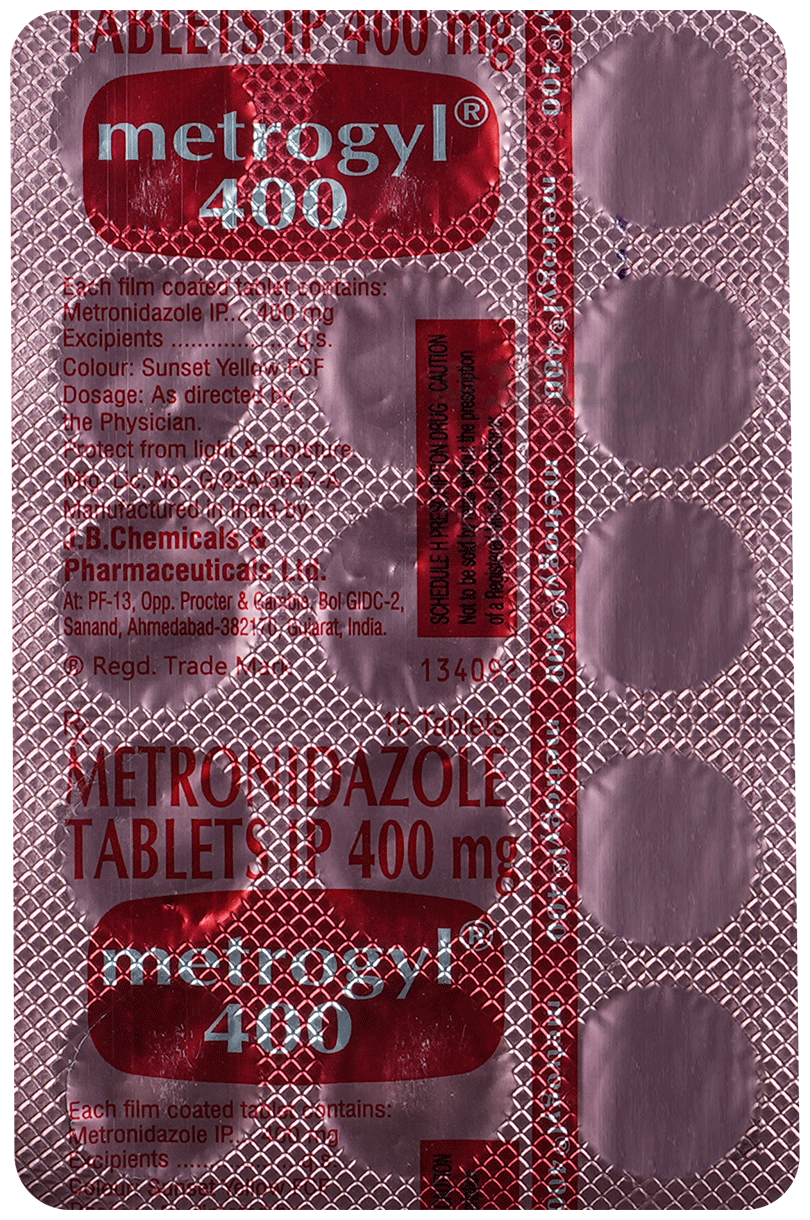 Metrogyl 400 Tablet
