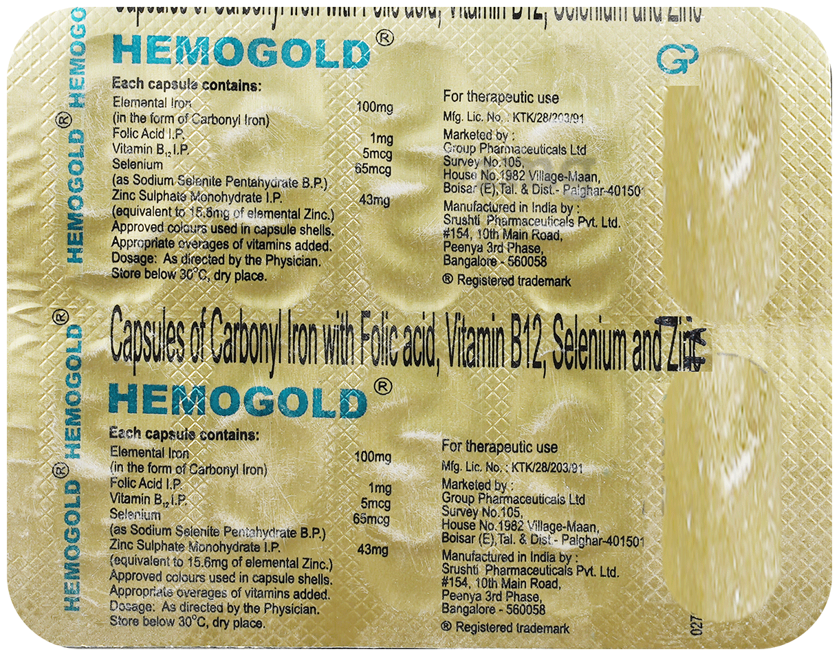 Hemogold Capsule