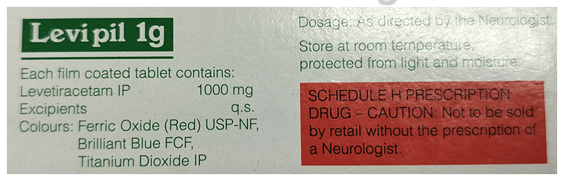 Levipil 1g Tablet