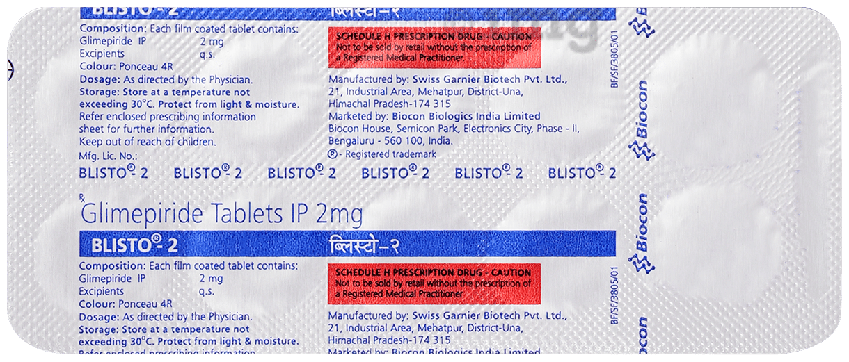 Blisto 2 Tablet