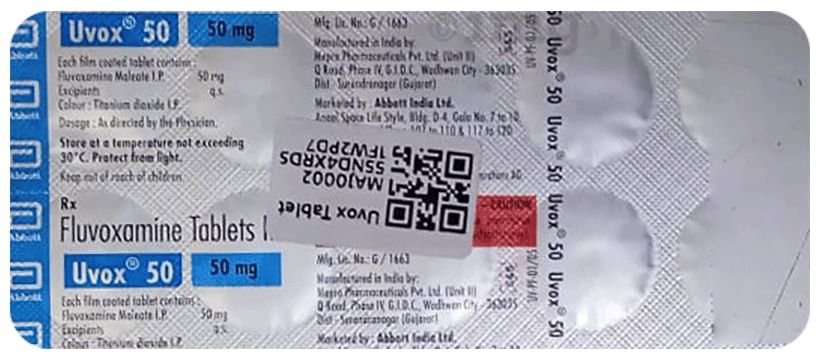 Uvox 50mg Tablet