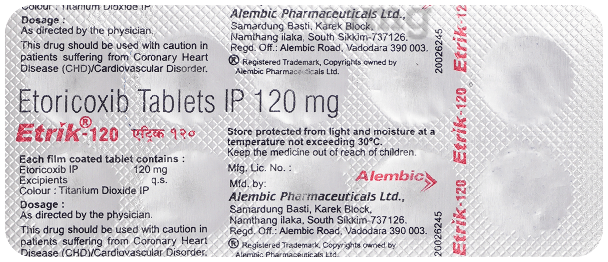 Etrik 120mg Tablet