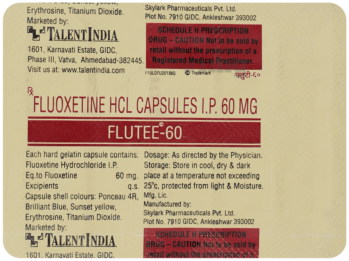 Flutee 60mg Capsule