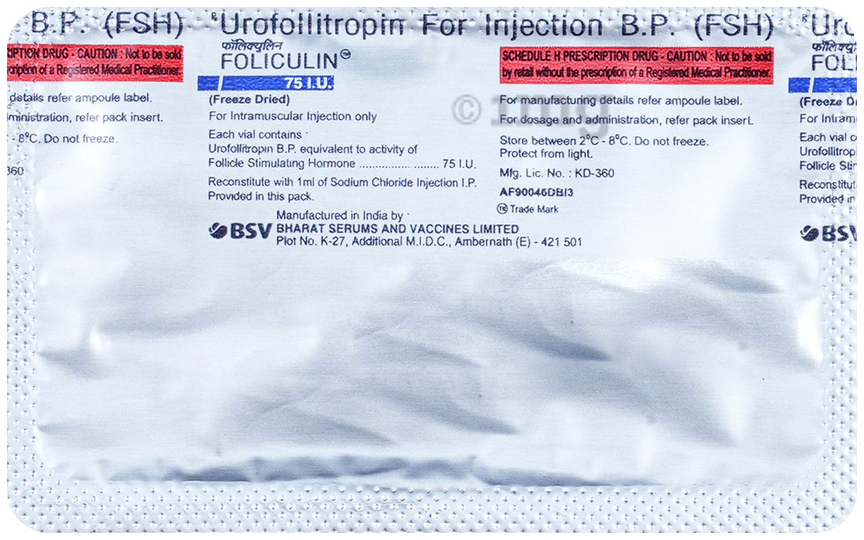 Foliculin 75IU Injection