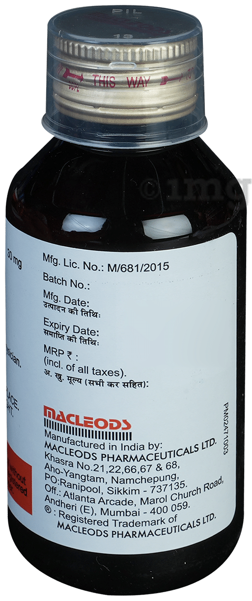 Rapitus Syrup Sugar Free